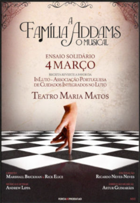 Ensaio solidário –  Musical Família Adams