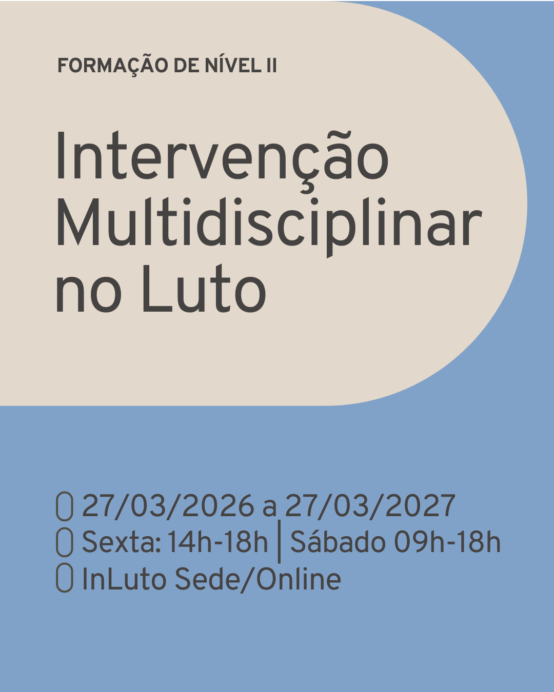 Intervenção Multidisciplinar no Luto

